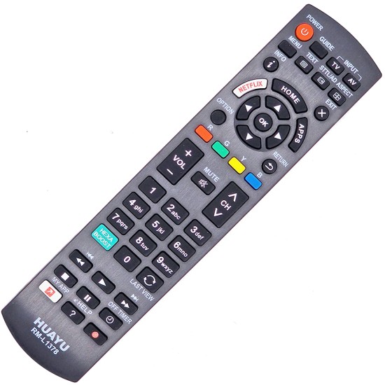 Nr.745H/ RM-L1378-N2QAYB001133 Telecomandă pentru LED/DVD PANASONIC cu NETFLIX și APPS pentru N2QAYB001109 Nr.745H/ RM-L1378-N2QAYB001133 Telecomandă pentru LED/DVD PANASONIC cu NETFLIX și APPS pentru N2QAYB001109