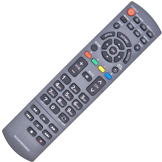 Nr.762/ N2QAYB000832 Telecomandă pentru LED PANASONIC TX-32AS600E, TX-39AS500E, TX-47AS740,E TX-32AS600E, TX-L32E6E, N2QAYB000928, N2QAYB000830, N2QAYB000840, N2QAYB000831, N2QAYB000833 Nr.762/ N2QAYB000832 Telecomandă pentru LED PANASONIC TX-32AS600E, TX-39AS500E, TX-47AS740,E TX-32AS600E, TX-L32E6E, N2QAYB000928, N2QAYB000830, N2QAYB000840, N2QAYB000831, N2QAYB000833