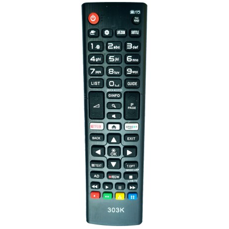 Nr.830/ 303K-AKB75375608 Telecomandă LCD/LED LG cu NETFLIX  32LJ610V, 32LJ610VAEU, 32LJ610VZDBEEGLJP, 32LJ610VZDBEUGLJP, 43LJ614V, 43LJ614VZABEEYLJP, 43UJ6307, 43UJ6309, 43UJ6309ZABEUYLJP, 43UJ630V, 43UJ630VZABEUYLJ, 43UJ634V