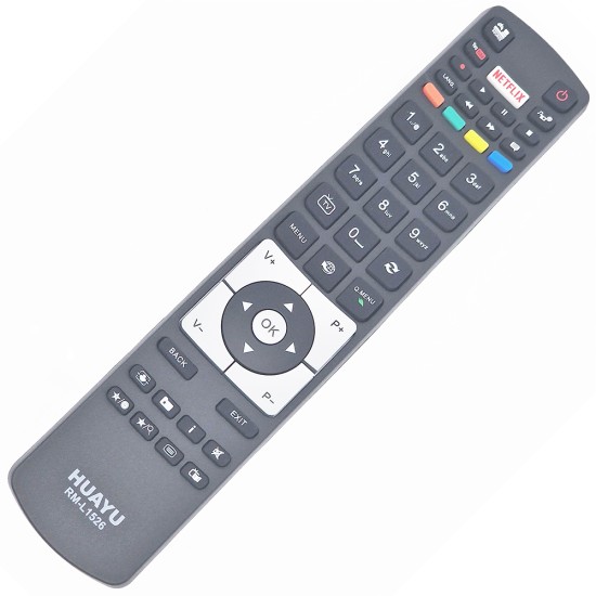 Nr.858/ RM-L1526 Telecomandă pentru LCD NEI,AKAI, DIGIHOME, FINLUX, HITACHI, TELEFUNKEN cu NETFLIX Nr.858/ RM-L1526 Telecomandă pentru LCD NEI,AKAI, DIGIHOME, FINLUX, HITACHI, TELEFUNKEN cu NETFLIX