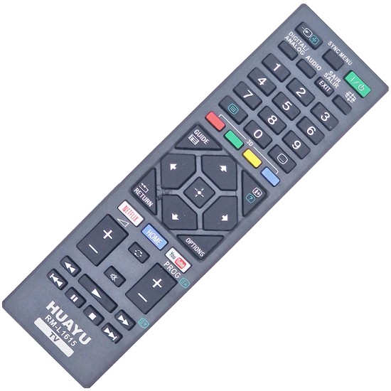NR.859/ RM-L1615 Telecomandă  KNTECH  universala pentru LED SONY SMART TV 3D cu Netflix si Youtube