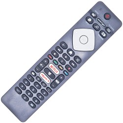 Nr.908/L2009V-BRC0884402-01-398GR10BEPHN0017BC  Telecomandă UNIVERSALA pentru LED PHILIPS modele vechi si noi 4K (prin comutare POWER+2, POWER+3, POWER+4)