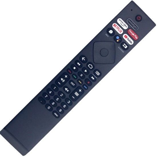 Nr.924-1/398GM10BEPHN0051HT  Telecomanda pentru LED PHILIPS 4K CU NETFLIX-YOUTUBE-PRIMEVIDEO-GOOGLEPLAY pentru YKF474-BT2,1 398GM10BEPHN0051HT, RC428A 55PUD7906/30, 65PUD7906 55PUT7906/75 RC4284505/01RP