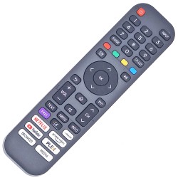 Nr.929/ EN2X30H Telecomandă KNTECH pentru LED HISENSE cu NETFLIX SI YOUTUBE 32A5600F, 32A5620F, 40A5600F, 40A5620F, 40AE5500F, 32AE5500F, 32A5620F, 32A35EEVS, 50A71000F, 50S5 58S5 70S5 65A7500F EN2H30H EN2X30H EN2Q30H, ERF6C62H, EN2G30H, EN2A30, EN2J30H