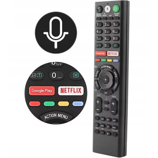 NR.941/RMF-TX310E TELECOMANDA KNTECH pentru LED SONY cu IR+BLUETOOTH(COMANDA VOCALA) NR.941/RMF-TX310E TELECOMANDA KNTECH pentru LED SONY cu IR+BLUETOOTH(COMANDA VOCALA)