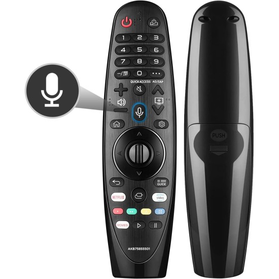 Nr.943/ AN-MR20GA-AKB76036901-AKB75855501 Telecomandă KNTECH pentru LCD/LED LG SMART cu BLUETOOTH modele 2019 si 2020