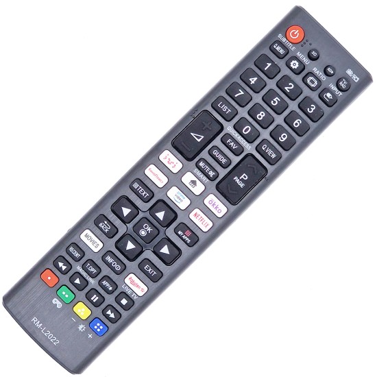 Nr.971/ RM-L2022 Telecomandă KNTECH pentru LED Smart Tv  LG 4k cu Netflix si Prime video