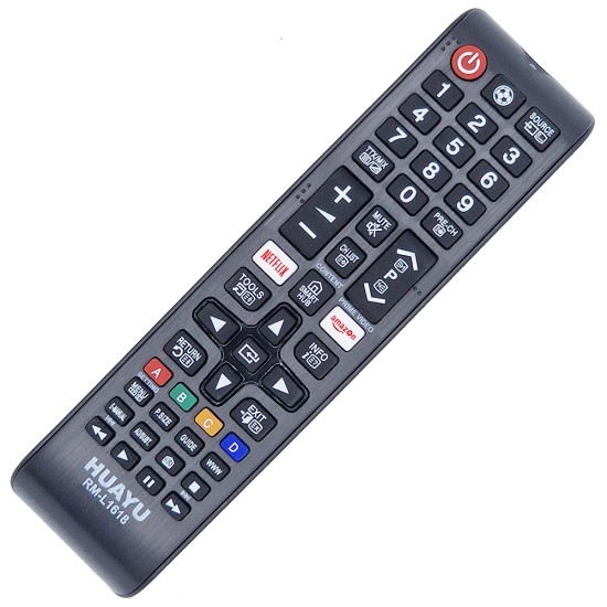 NR.986/ RM-L1618 Telecomandă pentru LED SAMSUNG 4K cu Netflix si Prime Video pentru BN59-00399A, BN59-00434A, BN59-00434C, BN59-00457A, BN59-00477A, BN59-00489, BN59-00507A, BN59-00512A, BN59-00516A, BN59-00517A, BN59-00529A, BN59-00530A, BN59-00531A