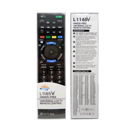 NR.909/ L1165V Telecomandă KNTECH pentru SONY BRAVIA 3D NR.909/ L1165V Telecomandă KNTECH pentru SONY BRAVIA 3D