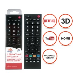 Nr.902/ L890+V Telecomandă pentru LED TOSHIBA cu NETFLIX SI YOUTUBE