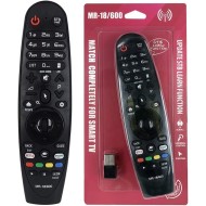 Nr.942/ MR18-600 Telecomandă pentru LCD/LED LG SMART cu airmouse in 2,4 G cu conectare pe USB si Netflix