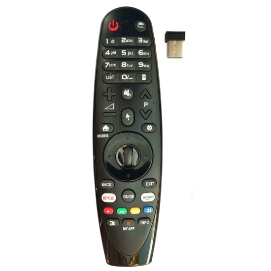 Nr.818/ RM-G3900-V2 Telecomandă pentru LCD/LED LG SMART cu airmouse in 2,4 G cu conectare pe USB si Netflix Nr.818/ RM-G3900-V2 Telecomandă pentru LCD/LED LG SMART cu airmouse in 2,4 G cu conectare pe USB si Netflix
