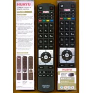 Nr.858/ RM-L1526 Telecomandă pentru LCD NEI,AKAI, DIGIHOME, FINLUX, HITACHI, TELEFUNKEN cu NETFLIX