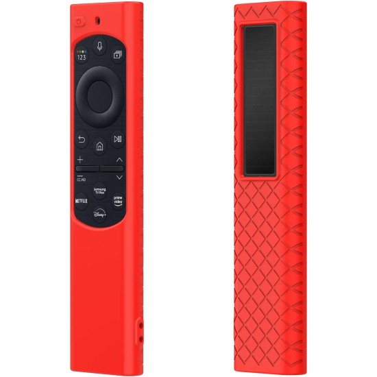 T155-ROSU/Husă din silicon pentru telecomanda Samsung TV/LED Carcasa subtire si dreapta compatibila cu telecomenzile cu incarcare solara T155-ROSU/Husă din silicon pentru telecomanda Samsung TV/LED Carcasa subtire si dreapta compatibila cu telecomenzile cu incarcare solara