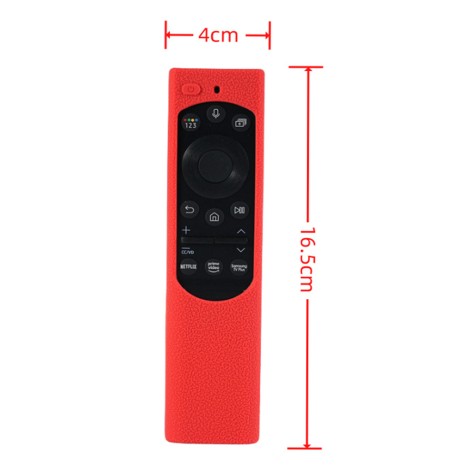 T155-ROSU/Husă din silicon pentru telecomanda Samsung TV/LED Carcasa subtire si dreapta compatibila cu telecomenzile cu incarcare solara T155-ROSU/Husă din silicon pentru telecomanda Samsung TV/LED Carcasa subtire si dreapta compatibila cu telecomenzile cu incarcare solara