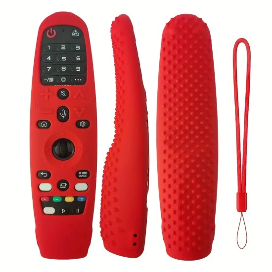 T175-ROSIE/Husă din silicon pentru telecomanda LG Smart TV modelele AN-MR19BA, AN-MR18BA, AN-MR650, AN-MR600, AKB75855501, HR600, HR650A, G3900, G3900A. T175-ROSIE/Husă din silicon pentru telecomanda LG Smart TV modelele AN-MR19BA, AN-MR18BA, AN-MR650, AN-MR600, AKB75855501, HR600, HR650A, G3900, G3900A.