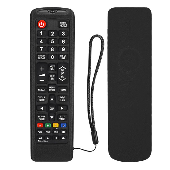T83-NEAGRA/Husa din silicon pentru telecomanda Samsung TV/LED Carcasa mica BN59-AA59 T83-NEAGRA/Husa din silicon pentru telecomanda Samsung TV/LED Carcasa mica BN59-AA59