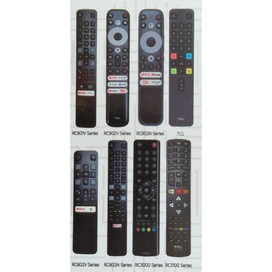 NR.961/ CRC901V Telecomandă pentru LCD/LED TCL, THOMSON cu IR Netflix si Youtube NR.961/ CRC901V Telecomandă pentru LCD/LED TCL, THOMSON cu IR Netflix si Youtube