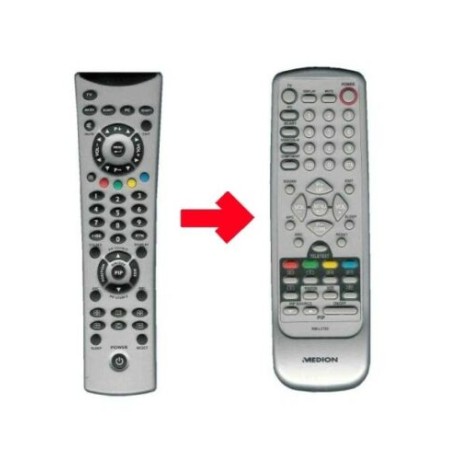 Nr.382/ RM-L1703 Telecomandă pentru TEVION, MEDION, GOODMANS (IR1396) Nr.382/ RM-L1703 Telecomandă pentru TEVION, MEDION, GOODMANS (IR1396)