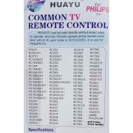 Nr.499H/ RM-627C Telecomandă pentru TV/LCD PHILIPS de la HUAYU