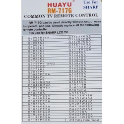 Nr.357/ RM-717G Telecomandă pentru LCD SHARP Nr.357/ RM-717G Telecomandă pentru LCD SHARP