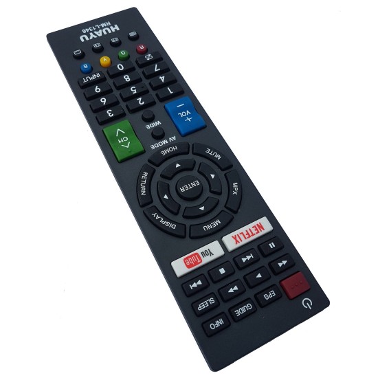 Nr.674/ RM-L1346 Telecomandă pentru LED SHARP cu NETFLIX și YOUTUBE Nr.674/ RM-L1346 Telecomandă pentru LED SHARP cu NETFLIX și YOUTUBE
