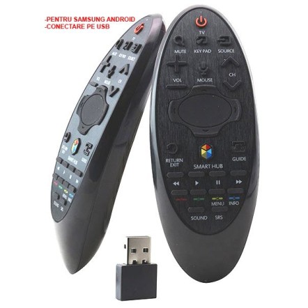 Nr.679/ SR-7557 Telecomandă pentru LCD/LED SAMSUNG SMART cu airmouse in 2,4 G cu conectare pe USB Nr.679/ SR-7557 Telecomandă pentru LCD/LED SAMSUNG SMART cu airmouse in 2,4 G cu conectare pe USB