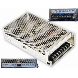 Sursa de alimentare tip open frame cu 4 tensini simultane: +12V/2A, -12V/1A, +24V/2A, +5V/8A, 120 W  Q-120D