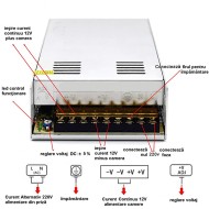 Sursa de alimentare profesionala tip open frame 12V/10A S-120-12