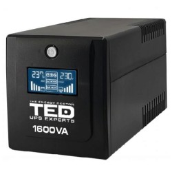 Sursă de alimentare neîntreruptibilă (UPS) AVR la 1.600 VA TED-DZ088393 Sursă de alimentare neîntreruptibilă (UPS) AVR la 1.600 VA TED-DZ088393