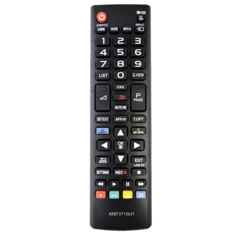 NR.711/ AKB73715637 Telecomandă KNTECH pentru LCD/LED LG cu funcție 3D NR.711/ AKB73715637 Telecomandă KNTECH pentru LCD/LED LG cu funcție 3D