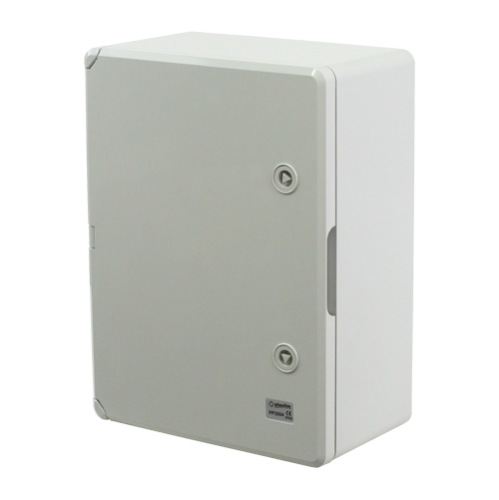 Cutie distributie IP65 din ABS gri, usa mata, placa metalica, 300x400x170 mm PP3004 Cutie distributie IP65 din ABS gri, usa mata, placa metalica, 300x400x170 mm PP3004