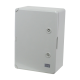 Cutie distributie IP65 din ABS gri, usa mata, placa metalica, 250x350x150 mm PP3002