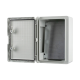 Cutie distributie IP65 din ABS gri, usa mata, placa metalica, 250x350x150 mm PP3002