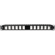 Patch Panel ecranat 24 porturi blank keystone inclinate 1U - TRENDnet TC-KP24SA Patch Panel ecranat 24 porturi blank keystone inclinate 1U - TRENDnet TC-KP24SA