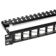 Patch Panel ecranat 24 porturi blank keystone inclinate 1U - TRENDnet TC-KP24SA Patch Panel ecranat 24 porturi blank keystone inclinate 1U - TRENDnet TC-KP24SA