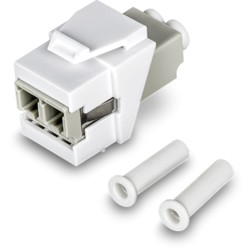 Mufa keystone duplex LC fibra optica - TRENDnet TC-K05LC