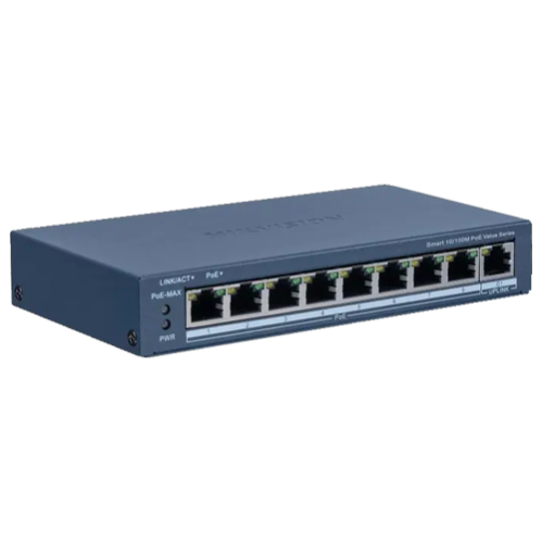 Switch 8 porturi PoE, 1 port uplink RJ45, Management - HIKVISION DS-3E1309P-EI-M Switch 8 porturi PoE, 1 port uplink RJ45, Management - HIKVISION DS-3E1309P-EI-M
