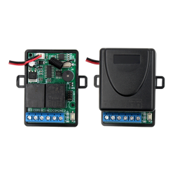 Set radio comanda - 2 relee 433MHz, ver. 2 CSR-807Y2-2 Set radio comanda - 2 relee 433MHz, ver. 2 CSR-807Y2-2