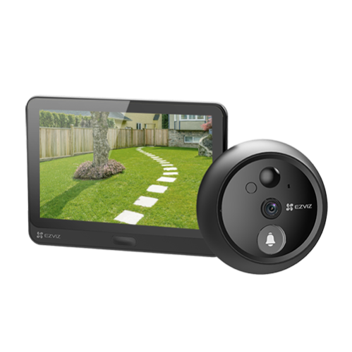 Vizor electronic smart EZVIZ, Wi-Fi, FullHD 1080P, monitor 4.3 inch, acumulator 4600mAh, slot SDcard CS-HP4(2WPFBS) Vizor electronic smart EZVIZ, Wi-Fi, FullHD 1080P, monitor 4.3 inch, acumulator 4600mAh, slot SDcard CS-HP4(2WPFBS)