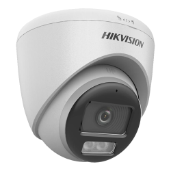 ColorVu, Dual Light -Camera analog 3K, lentila 2.8mm, IR 40m, WL 40m, TVI/AHD/CVI/CVBS, Mic., IP67 - HIKVISION DS-2CE72KF0T-LFS-2.8mm