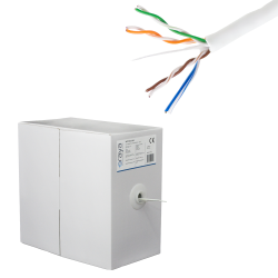 Cablu UTP, cat 5E, CUPRU 100%, 305m, 4x2x24 AWG - eRaya NET5EUT-305 Cablu UTP, cat 5E, CUPRU 100%, 305m, 4x2x24 AWG - eRaya NET5EUT-305
