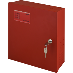 Sursa de alimentare EN 54-4, 27.6V/1.6A, cutie metalica cu loc acumulatori 2x7Ah/12V - PULSAR EN54C-2A7