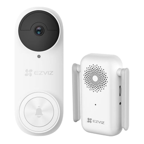 Kit sonerie video EZVIZ, conexiune Wi-Fi, rezolutie 3k, acumulator 5200mAh, PIR detectie miscare, unghi vizualizare ultra-larg, slot SDcard CS-DB2-Pro-3K Kit sonerie video EZVIZ, conexiune Wi-Fi, rezolutie 3k, acumulator 5200mAh, PIR detectie miscare, unghi vizualizare ultra-larg, slot SDcard CS-DB2-Pro-3K