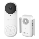 Kit sonerie video EZVIZ, conexiune Wi-Fi, rezolutie 3k, acumulator 5200mAh, PIR detectie miscare, unghi vizualizare ultra-larg, slot SDcard CS-DB2-Pro-3K Kit sonerie video EZVIZ, conexiune Wi-Fi, rezolutie 3k, acumulator 5200mAh, PIR detectie miscare, unghi vizualizare ultra-larg, slot SDcard CS-DB2-Pro-3K