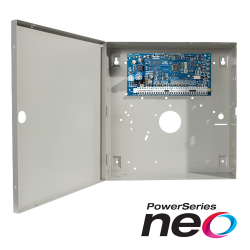 Centrala SERIA DSC POWER NEO 8 zone extensibila la 64 zone, 8 partitii - DSC HS2064NKE
