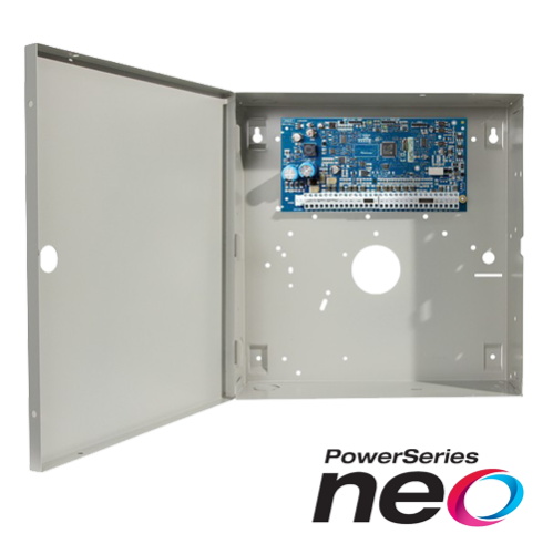 Centrala SERIA DSC POWER NEO 8 zone extensibila la 64 zone, 8 partitii - DSC HS2064NKE