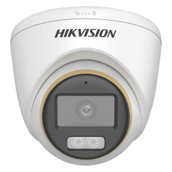 ColorVu, Dual Light - Camera analog 2MP, lentila 2.8mm, IR 40m, WL 40m, TVI/AHD/CVI/CVBS, Mic. - HIKVISION DS-2CE72DF3T-LFS-2.8mm ColorVu, Dual Light - Camera analog 2MP, lentila 2.8mm, IR 40m, WL 40m, TVI/AHD/CVI/CVBS, Mic. - HIKVISION DS-2CE72DF3T-LFS-2.8mm