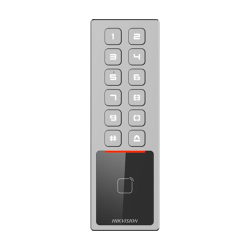 Terminal control acces, PIN/Card M1, Wiegand, RS485, Alarma, IK08 - HIKVISION DS-K1T805MX Terminal control acces, PIN/Card M1, Wiegand, RS485, Alarma, IK08 - HIKVISION DS-K1T805MX