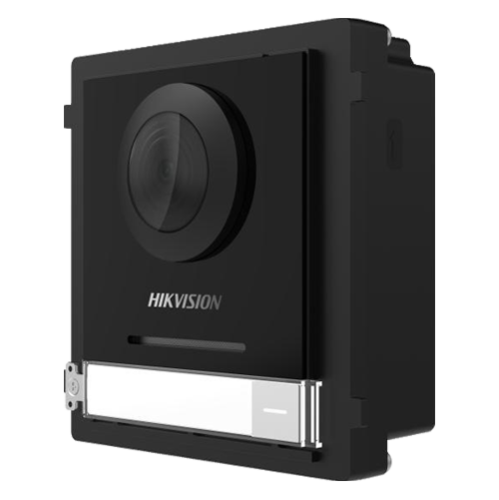 Modul Master conectare 2 fire, camera video 2MP fisheye si un buton apel, IR 3m - HIKVISION DS-KD8003Y-IME2